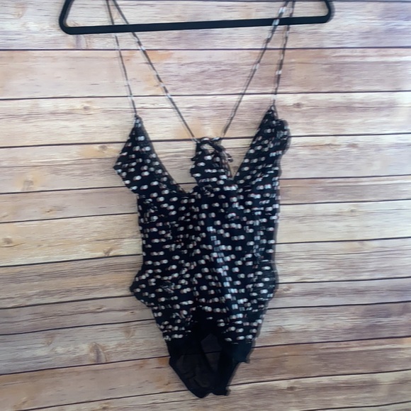 NWT Free People Bodysuit Snap Closure Size Small - Picture 5 of 11